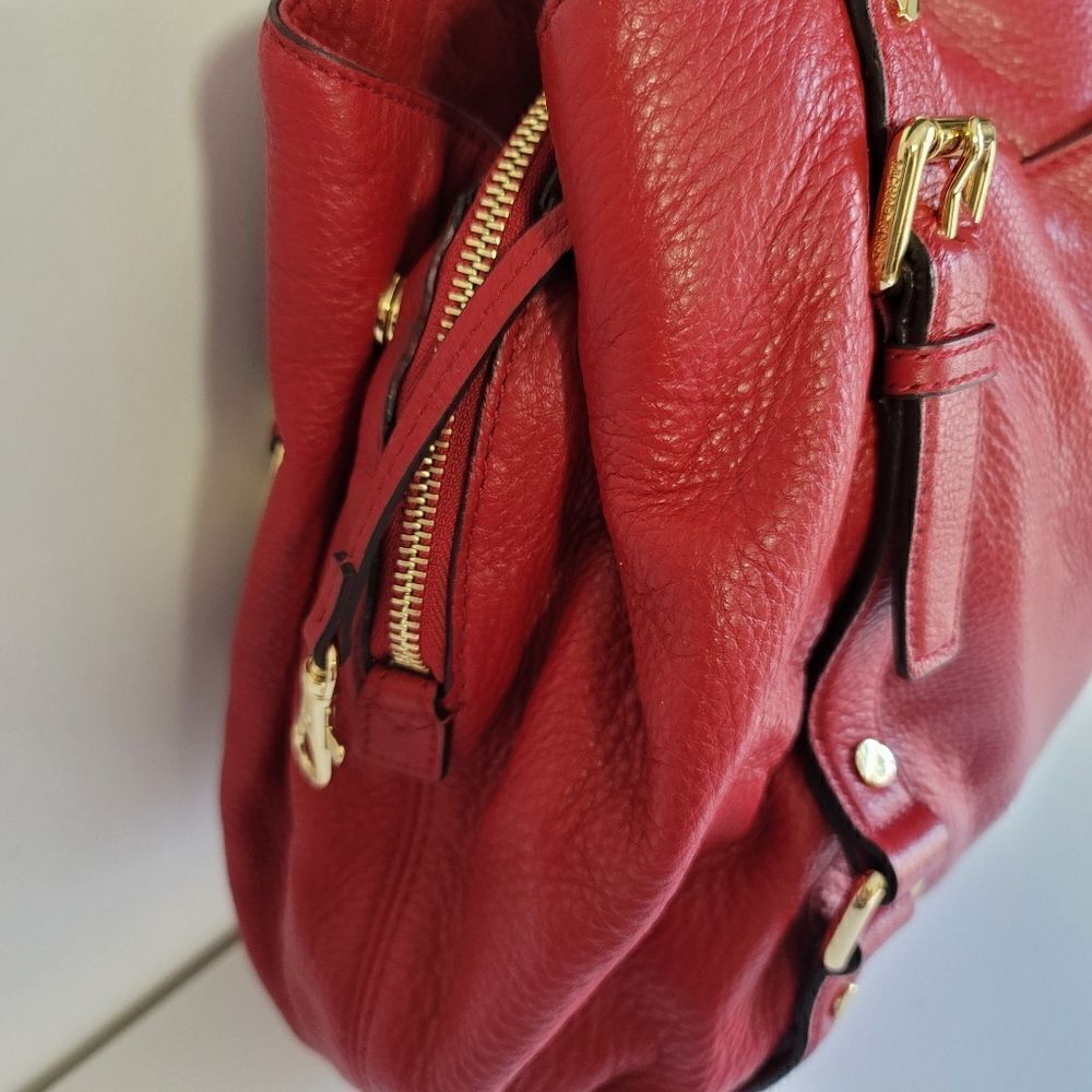 Michael Kors Bedford Leather Large satchel bag - Picture 9 of 16
